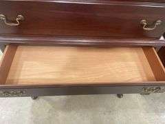 Traditional Mahogany Highboy Dresser