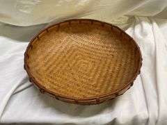 Assorted Jewelry Collection in Woven Basket