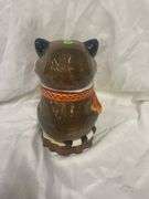 Ceramic Raccoon Cookie Jar