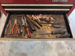 Craftsman Tool Chest with Assorted Tools