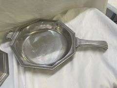 Pewter Dish and Serving Tray