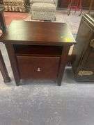 Wood File Cabinet