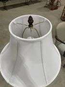 Decorative Floor Lamp with White Shade