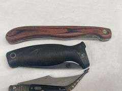 (4) Folding 1-Blade Pocket Knives