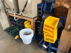 Large Group of Plastic Baskets, Totes,