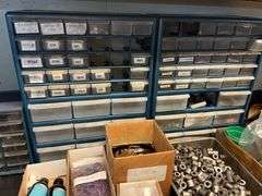 Large Group of Screw Cabinets of Parts