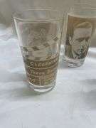 (6) Hollywood Legends Movie Star Glass Collection