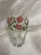 (12) Franciscan Pink Rose Tumbler Glasses