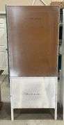 White Dixie Furniture Hutch with Drawers and Shelves