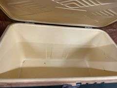 Large Green Cooler with Handle and Spigot