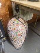Mosaic Pottery Tile Table Lamp
