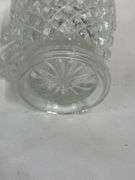 Assorted Glass Creamers and Decorated Tumbler