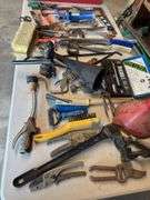 Variety of Mixed Hand Tools and Accessories