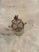 Metal and Glass Hanging Lantern