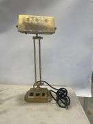 Brass Banker's Lamp