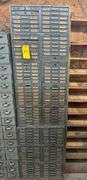 (16) Steel Master Stock Record Cabinets