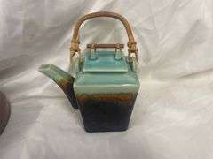 Frankoma Christmas Graeber Bowl and Teapot