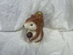Squirrel Cookie Jar and Salt Shaker