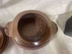Frankoma Christmas Graeber Bowl and Teapot