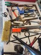 Variety of Mixed Hand Tools and Accessories