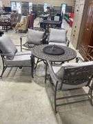 Outdoor Patio Set with Fire Pit