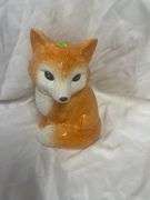 Fox Cookie Jar with Salt and Pepper Shakers