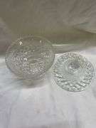 (3) Glass Decorative Items