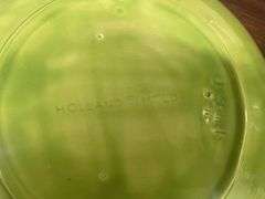 Holland Mold D. Stewart Cabbage Leaf Dishes
