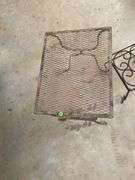 Metal Mesh Patio Table & Plant Stand