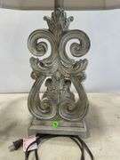 Decorative Table Lamp with Linen Shade