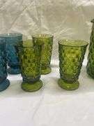 Indiana Glass Pitcher and (5) Tumblers