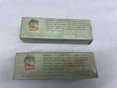 (2) Heddon Dowagiac Wood Classic Fishing Lures with Boxes