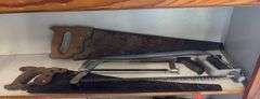 Collection of Hand Saws