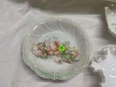 Assorted Decorative Bowls, Shoe, and Teapot