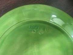 Holland Mold D. Stewart Cabbage Leaf Dishes
