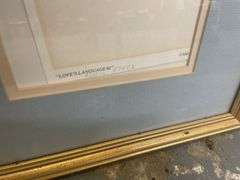 Framed Floral Prints - Pair