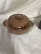 Frankoma Christmas Graeber Bowl and Teapot