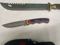 (3) Fixed Blade Knives