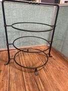 Tiered Dessert Stand with Assorted Plates