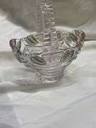 Collection of Fenton and Hand-Painted Glass Baskets and Bell