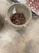 Pair of Concrete Outdoor Garden Urns