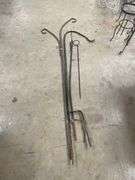 (4) Wrought Iron Garden Plant Hangers