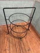 Tiered Dessert Stand with Assorted Plates