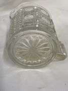 Assorted Glass Creamers and Decorated Tumbler