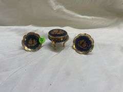 Porcelaine d'Art Limoges Dish and Trinket Box