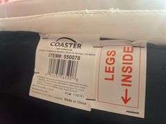Coaster Fine Furniture White Chaise Lounge