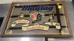 Maytag "World Leadership" Advertising Mirror