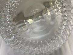 Towle Lead Crystal Basket with Handle