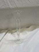 Glass Tray and Vase