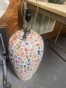 Mosaic Pottery Tile Table Lamp